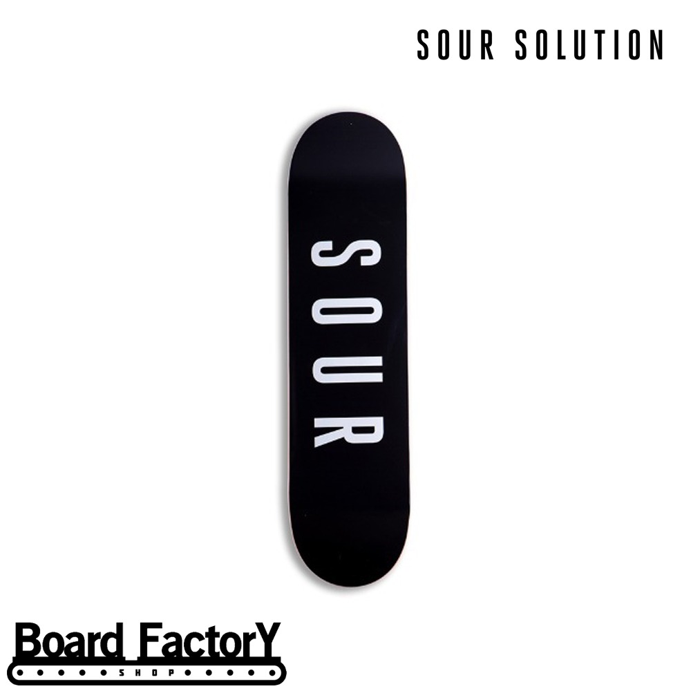 보드팩토리샵 (Board Factory Shop)[Deck] Sour Army black - 8.5&quot;