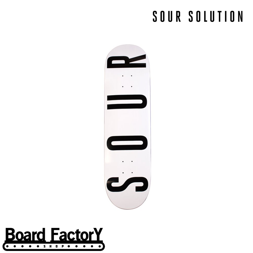 보드팩토리샵 (Board Factory Shop)[Deck] Sour Army White - 8.0&quot;
