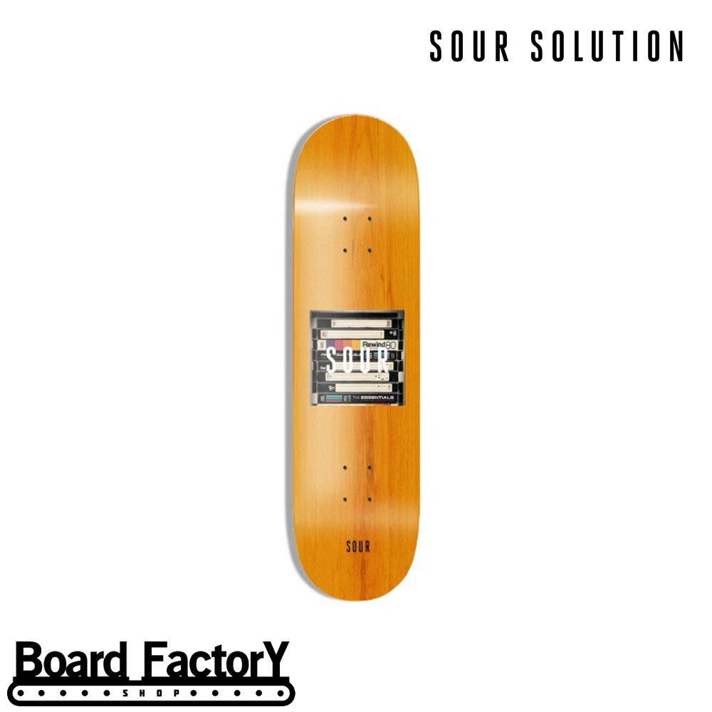 보드팩토리샵 (Board Factory Shop)[Deck] Sour Box logo VHS - 8.0&quot;