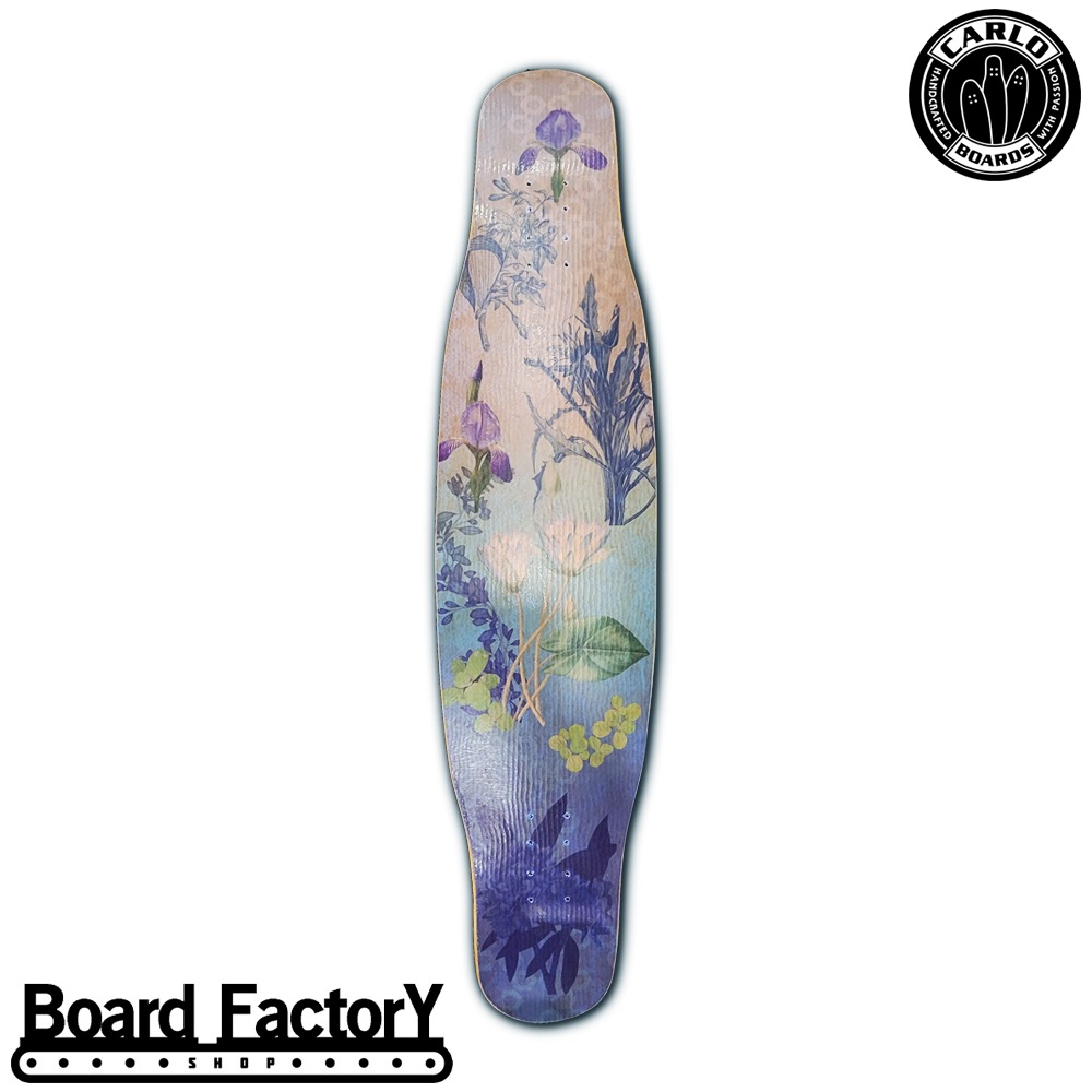 보드팩토리샵 (Board Factory Shop)[100% Handmade] Carlo Summer Plant Blue - 44&quot; Medium Flex